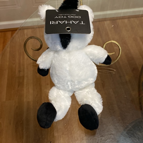 - Tahari Dog Toy Zebra  With Squeaker 12” - Picture 3 of 4